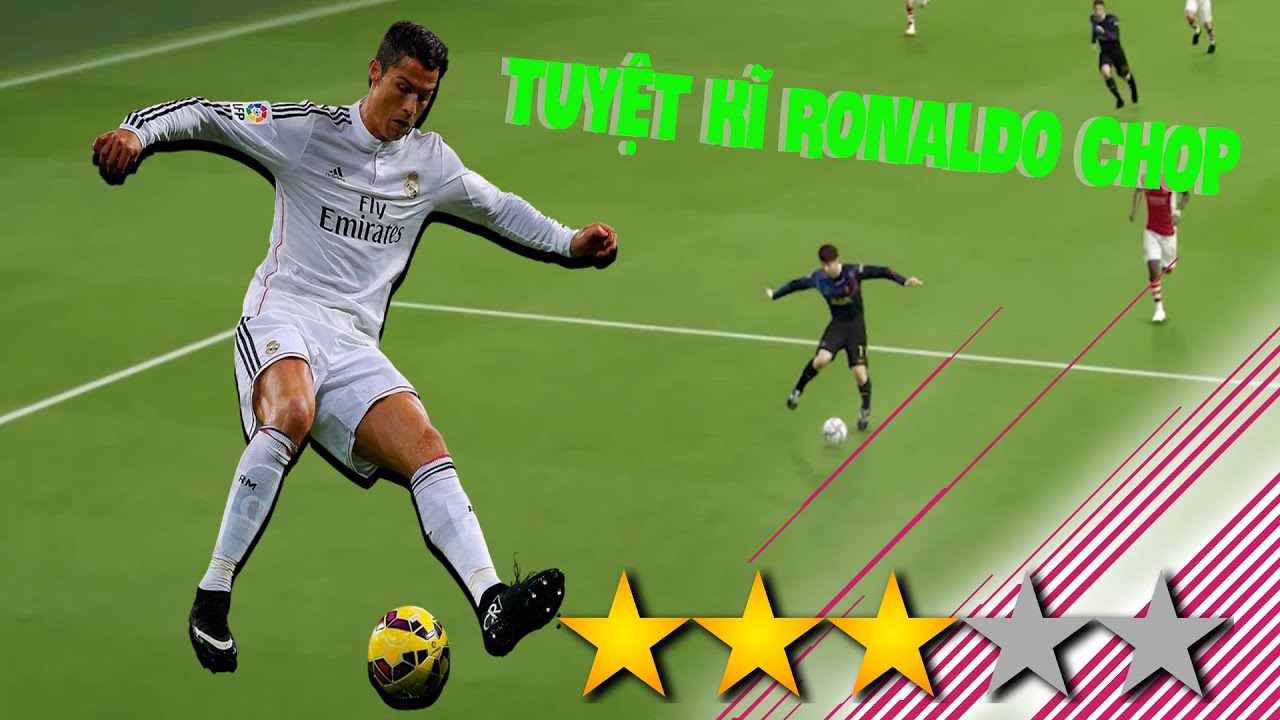 HƯỚNG DẪN SKILL RONALDO CHOP TRÊN TAY CẦM TRONG FIFA ONLINE 4 !!!